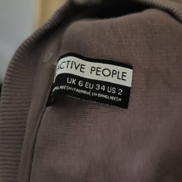 Dusty Pink Oversized Sweatshirt Size 2 - Picture 4 of 4